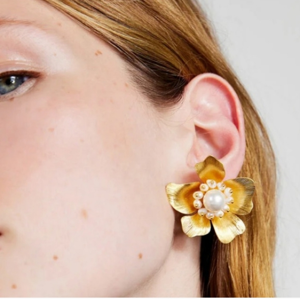 Kate Spade Flora Statement Studs